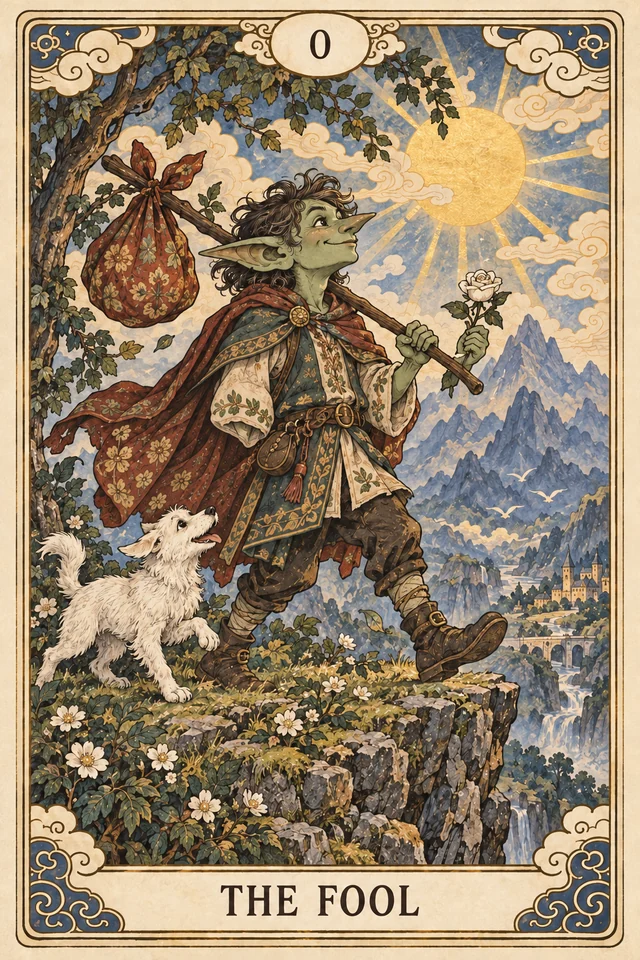 The Fool tarot card