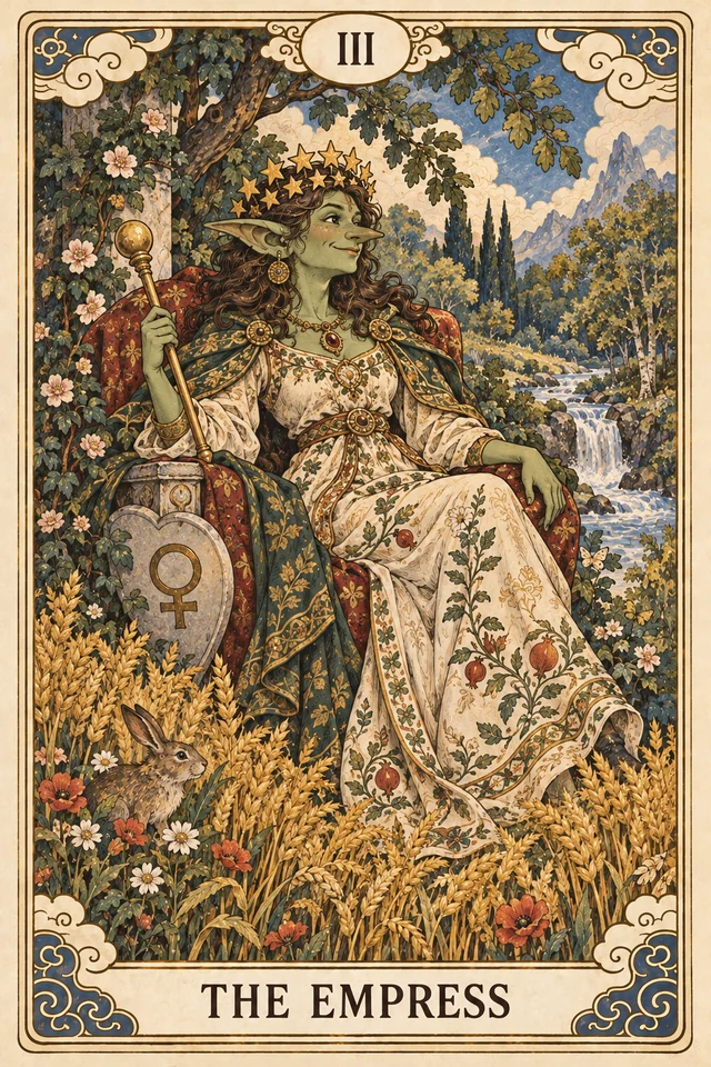 The Empress tarot card
