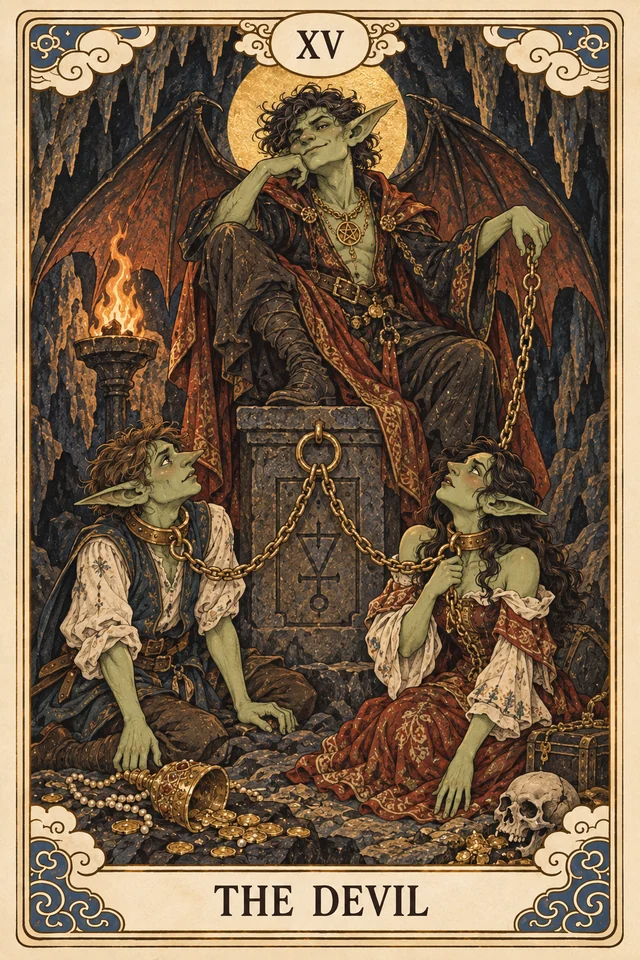 The Devil tarot card