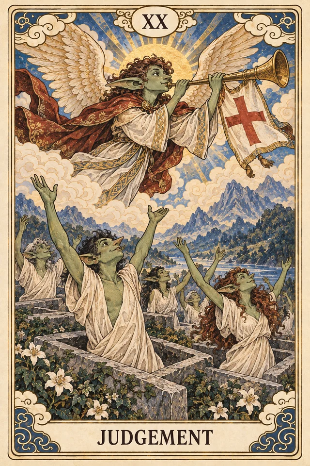 The Judgement tarot card